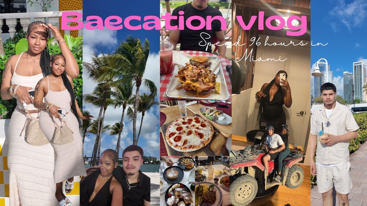 ✈️ 96 Hours in Miami With My Bae 🌴💕 | Baecation Vlog 