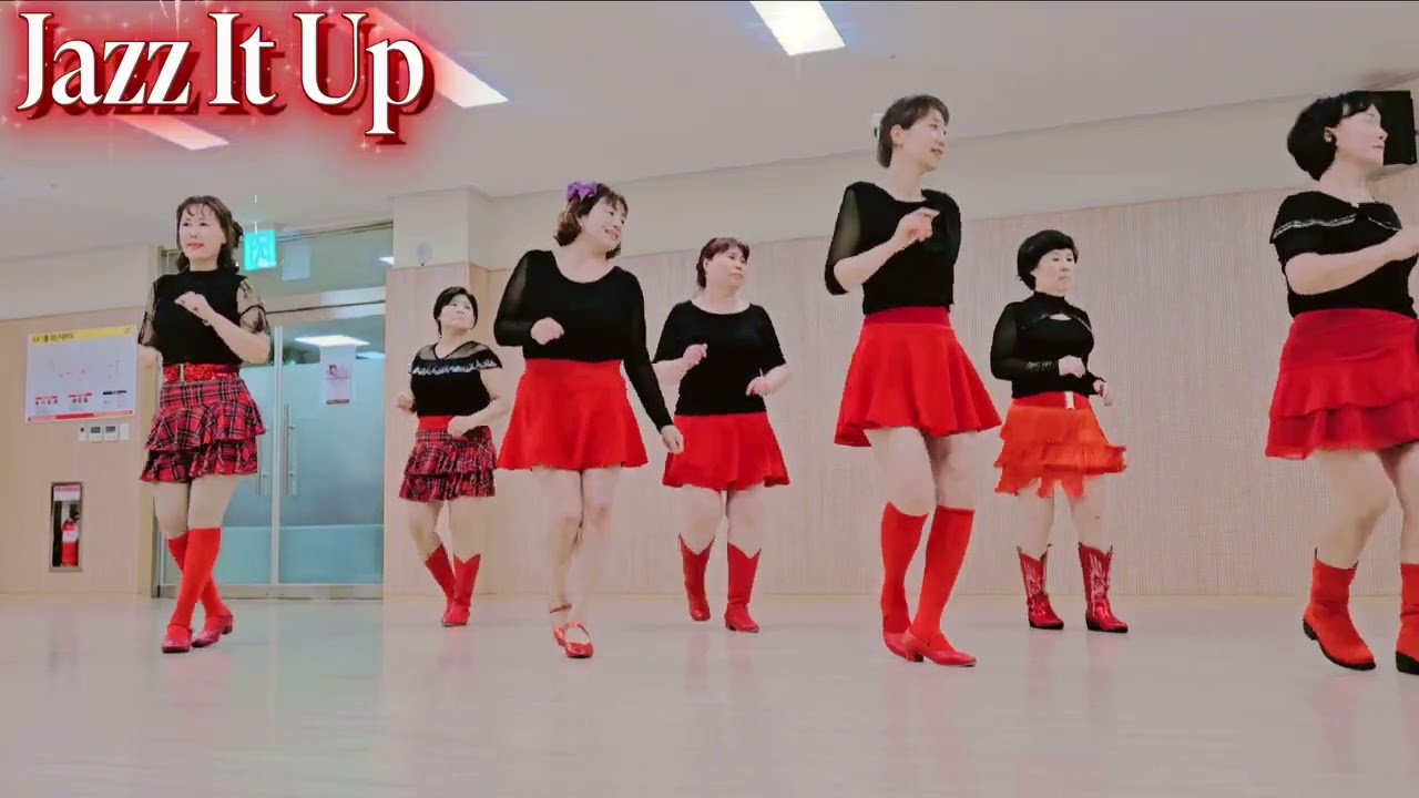 Jazz It Up - Line Dance | Improver | 재즈 잇 업 라인댄스