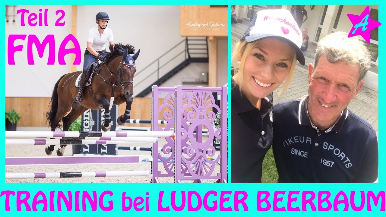 UNTERRICHT bei LUDGER BEERBAUM I Aufgeregt!!! I Springtraining in Riesenbeck I FMA Teil 2 I