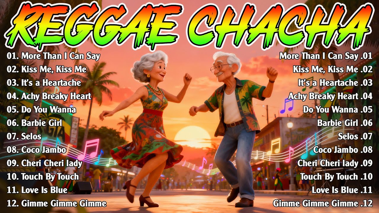 CHA CHA REGGAE DRIVE 2025 | NONSTOP DISCO PARTY | FEEL THE ROAD RHYTHM