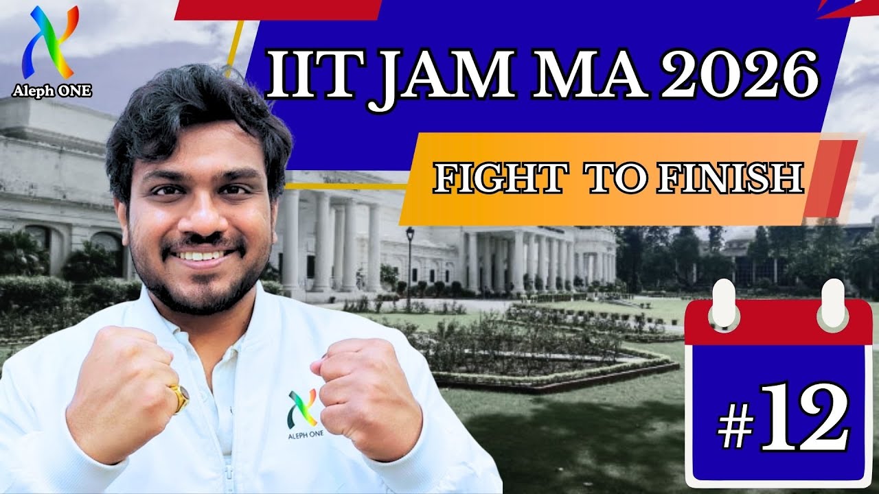 IIT JAM MA 2026 | Fight to Finish Day 12 | IIT JAM 2026