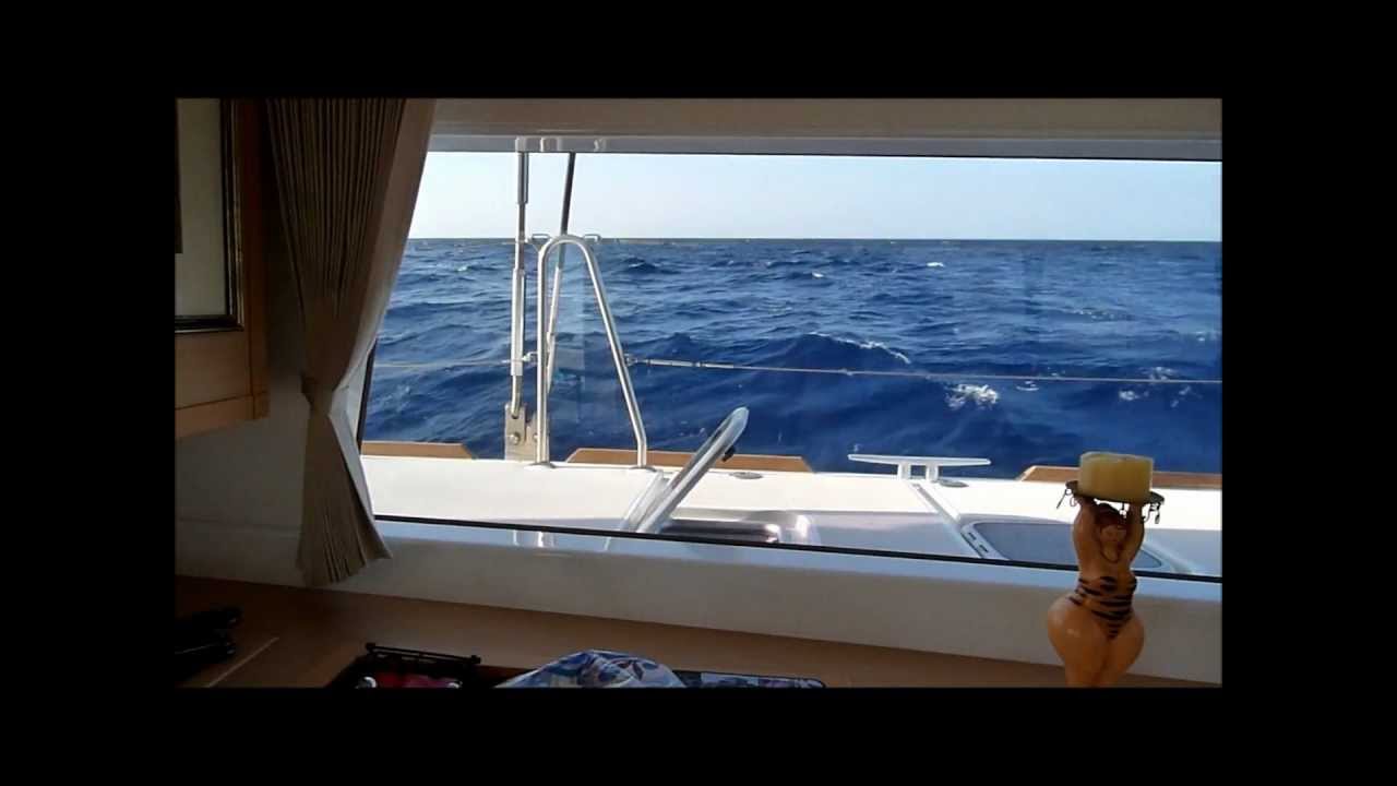 Sailing a lagoon 450 from Greece to Sicily - fast !