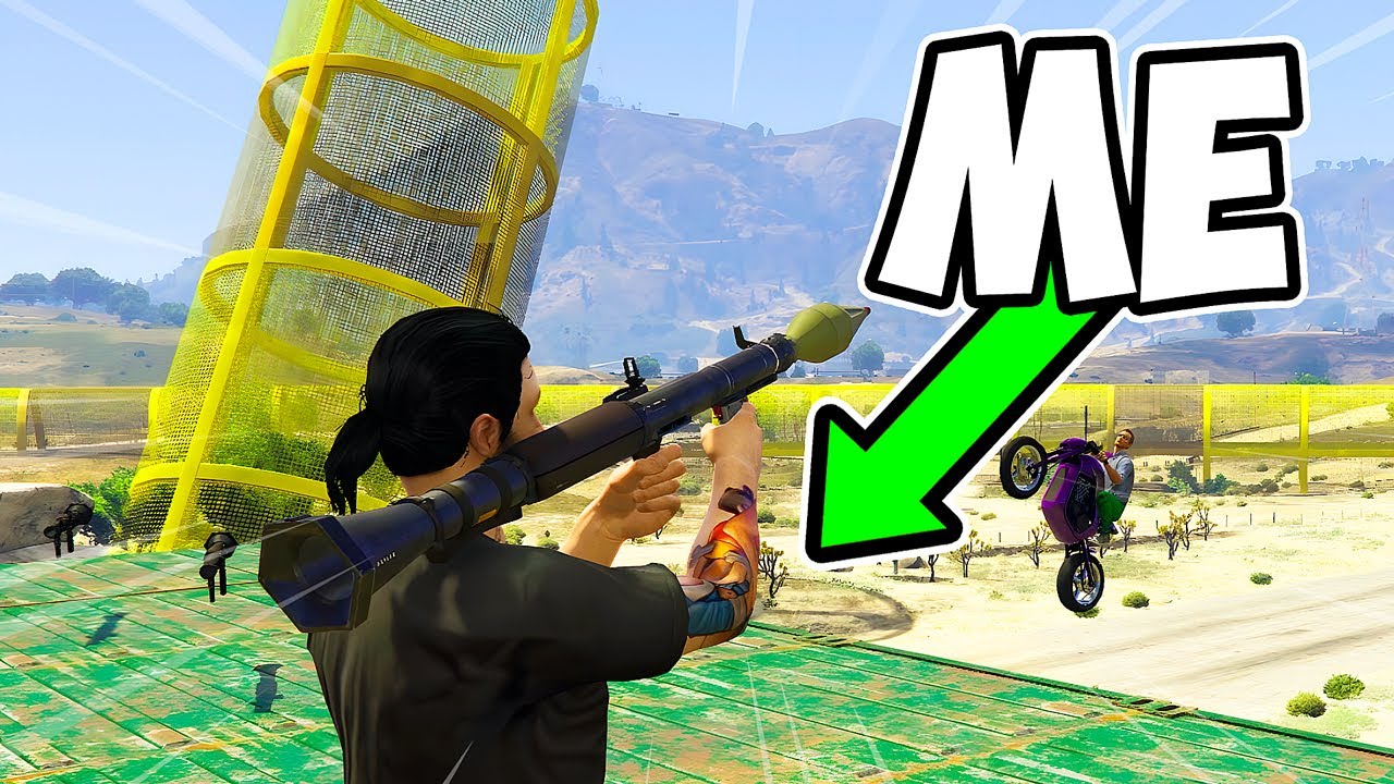 Bikes VS RPG in GTA 5