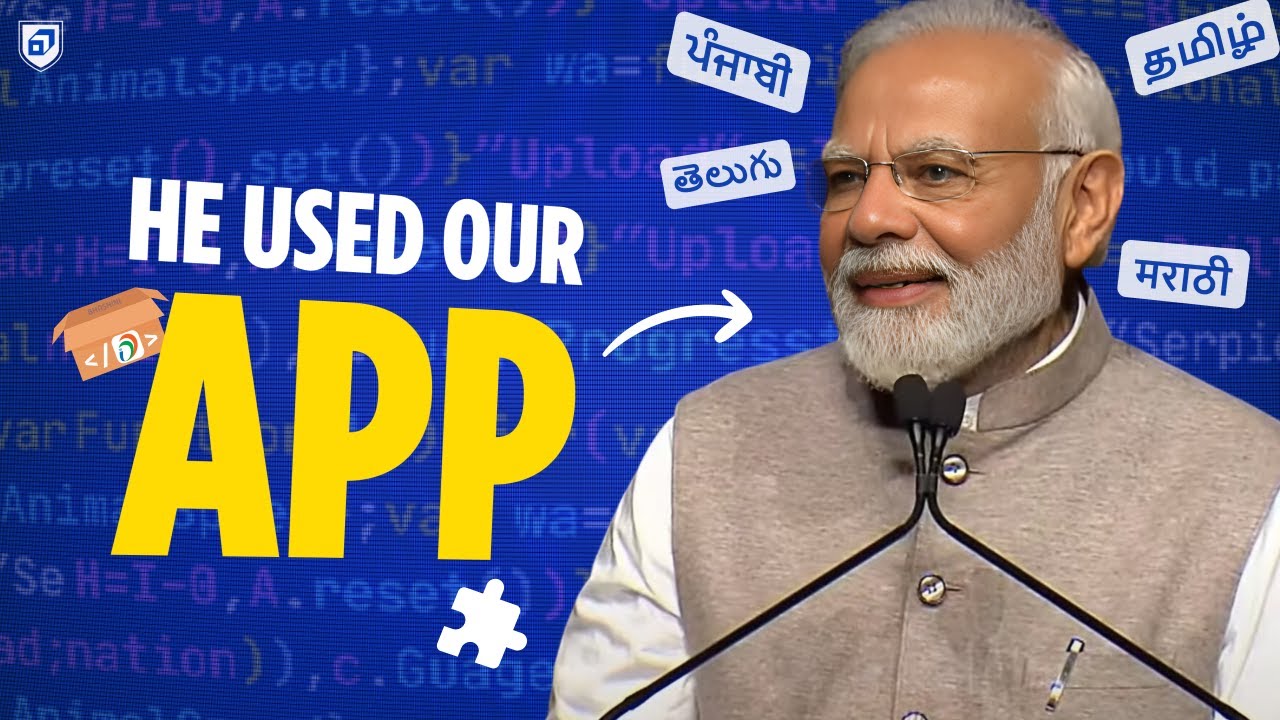 We built an App for the Government of India - The Bhashini Project