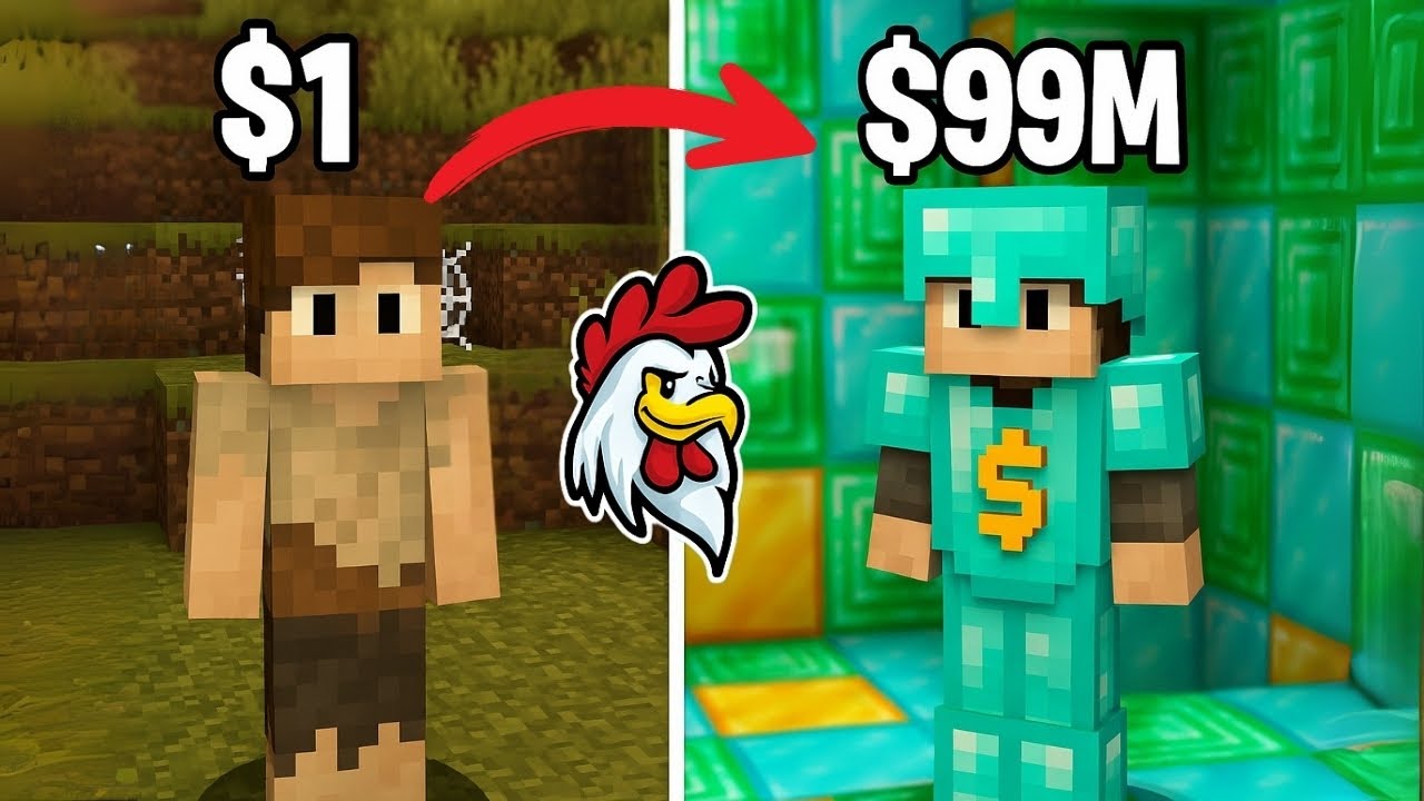 Chicken SMP Para Kasma Taktikler (Günlük 5M$ Garanti)