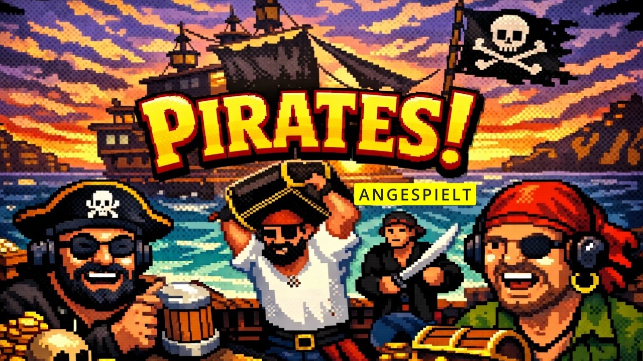 C64 Pirates! angespielt - Wie gut ist das Spiel gealtert? (Gameplay deutsch)