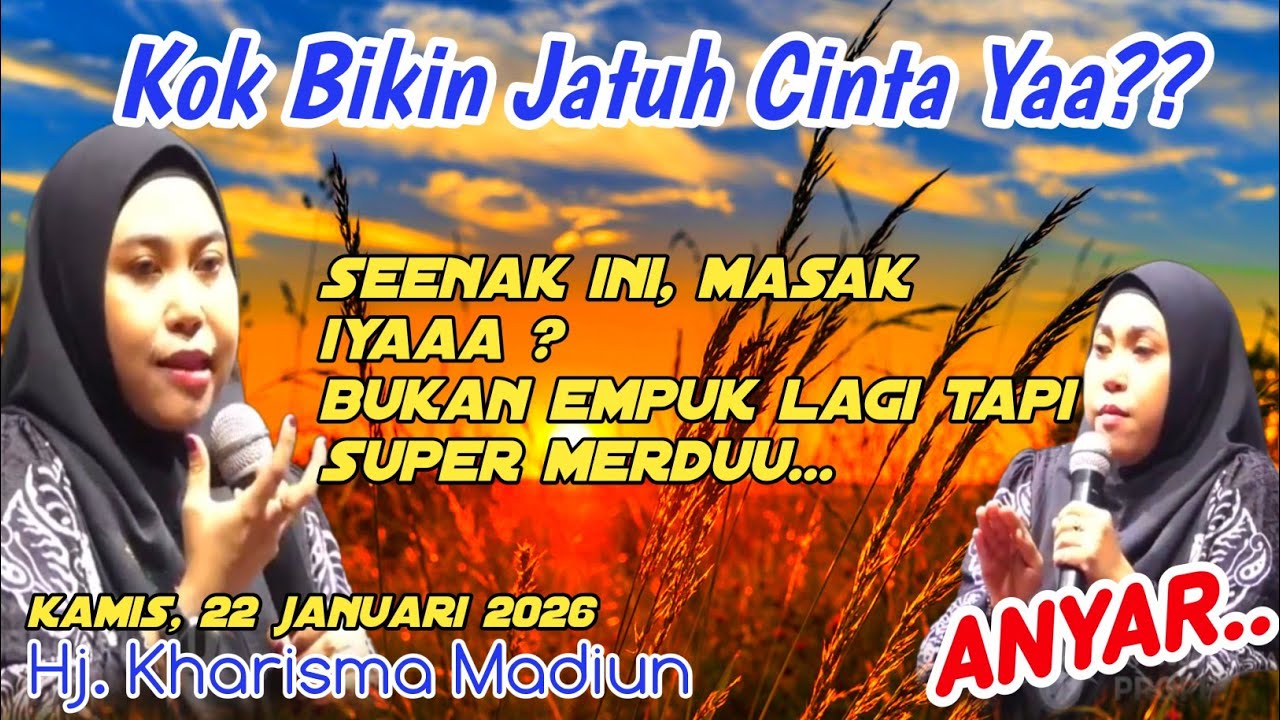 PENGAJIAN HJ. KHARISMA YOGI NOVIANA MADIUN TERBARU KAMIS 22 JANUARI 2026