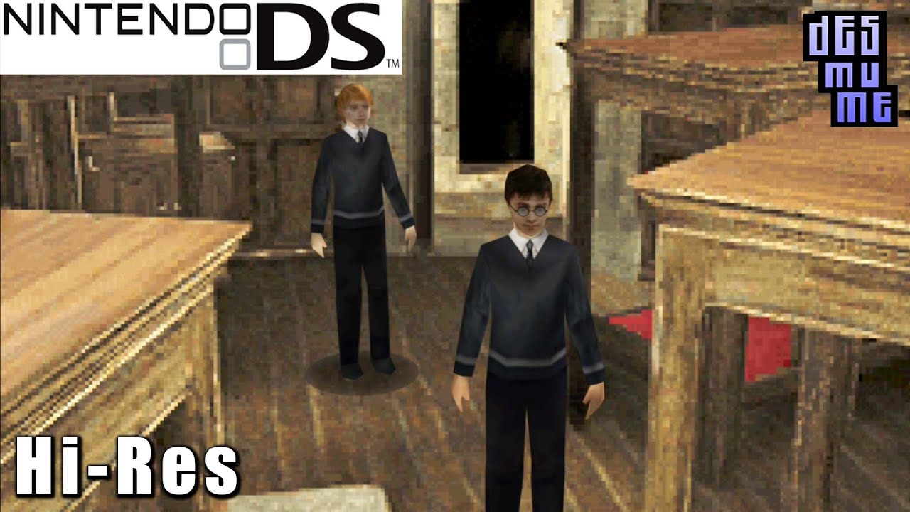 Harry Potter and the Order of the Phoenix - Nintendo DS Gameplay High Resolution (DeSmuME)