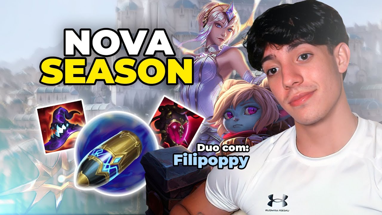 LUX COM 7 ITENS NA SEASON NOVA DUO FILIPOPPY!!! 🔨🔨