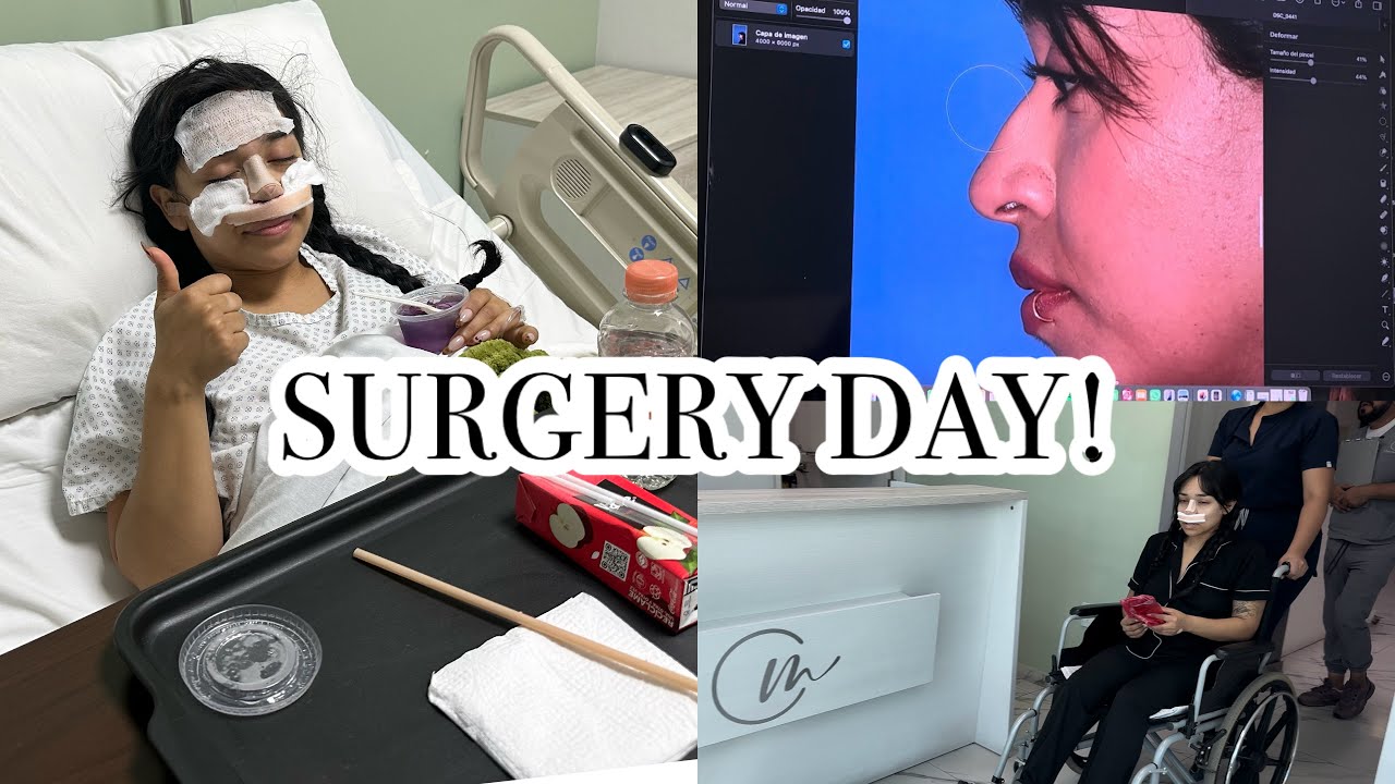 SURGERY DAY! Nose job in México (Dr. Luis Sandoval) PT. 1 🇲🇽