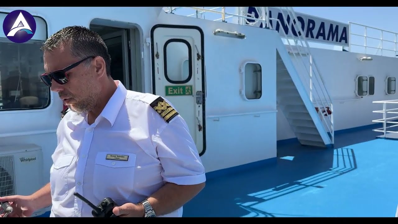 Cpt Κώστας Βελετάκος -  Ρεμέντζο με το Ε/Γ Ο/Γ  Πανόραμα στο Μαρμάρι