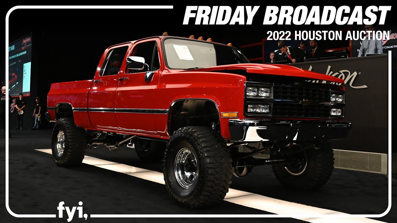 FRIDAY HOUSTON AUCTION BROADCAST - BARRETT-JACKSON 2022 HOUSTON AUCTION
