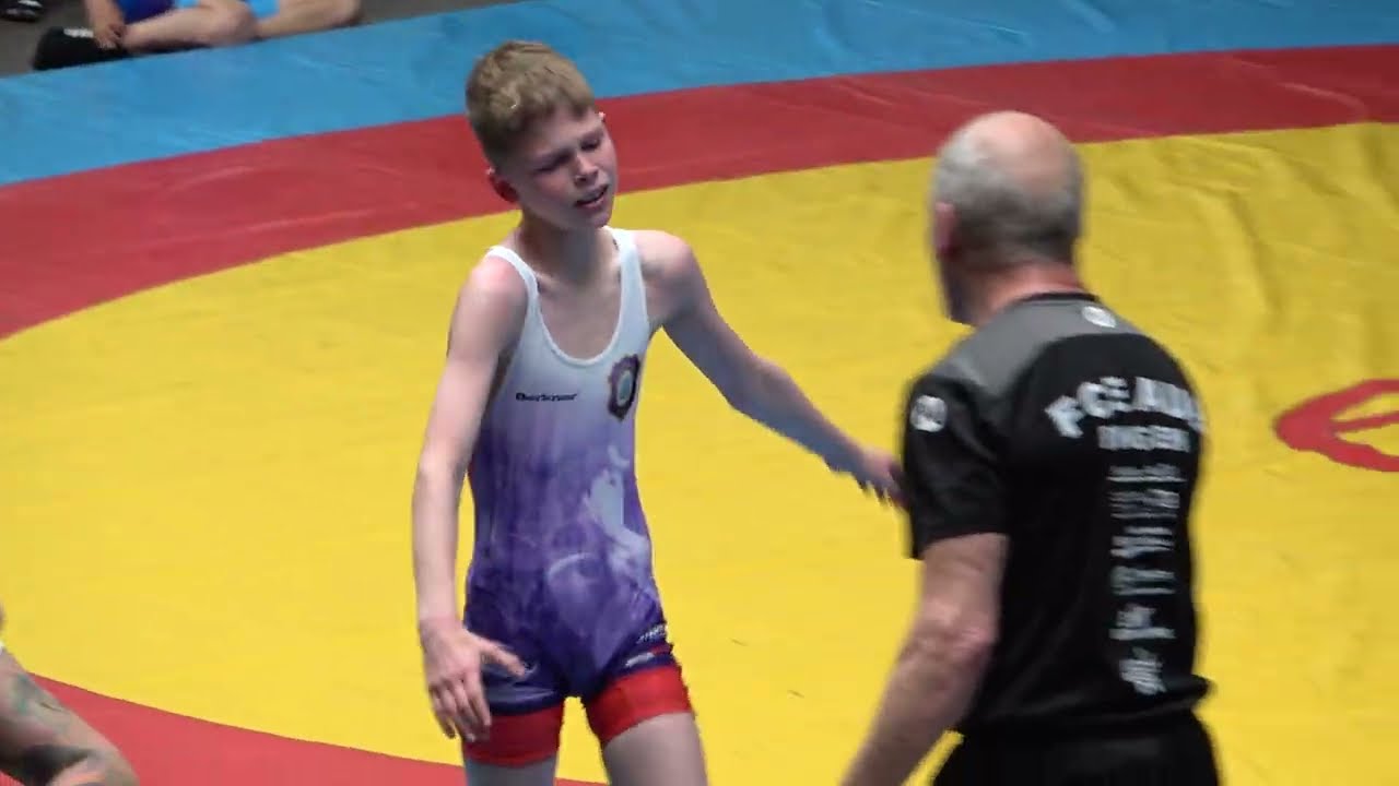 Wrestling / Ringen Erzgebirgscup 2025, Greco, Jugend C (U12), 40 kg, Georgi - Schmidt