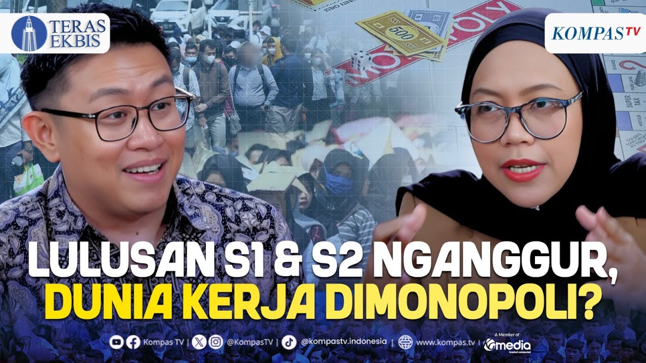 FULL! Ribuan Sarjana & Pascasarjana Putus Asa Cari Kerja, Pengangguran Meroket? | Teras EKbis