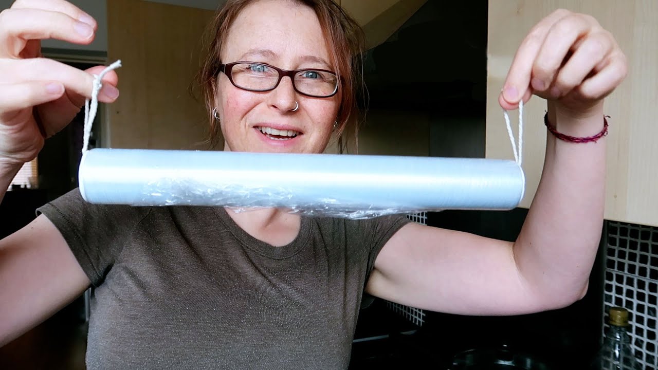 I made a DIY CLINGFILM DISPENSER! SATURDAY VLOG - DAILY VLOGS UK