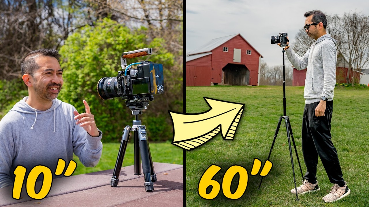 This Compact Tripod Does it All // Fotopro Free-1 Mini Tripod