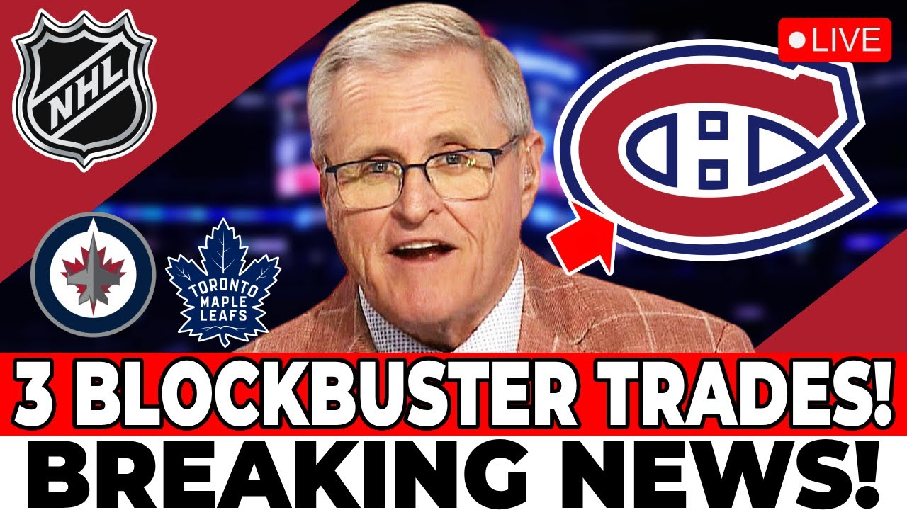URGENT! SEE WHAT THE ENTIRE NHL IS SAYING! 3 TRADES INVOLVING CANADIENS DEFENDERS? CANADIENS NEWS