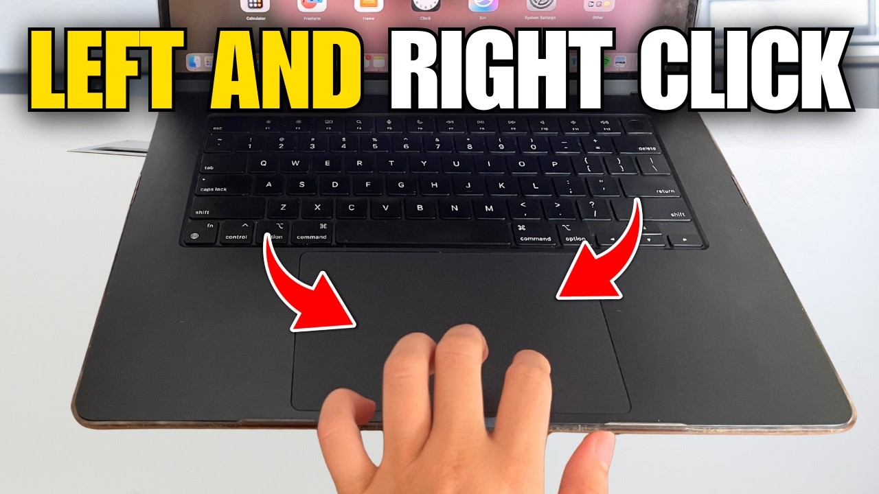 How To Left Click & Right Click On a Mac (Step By Step)