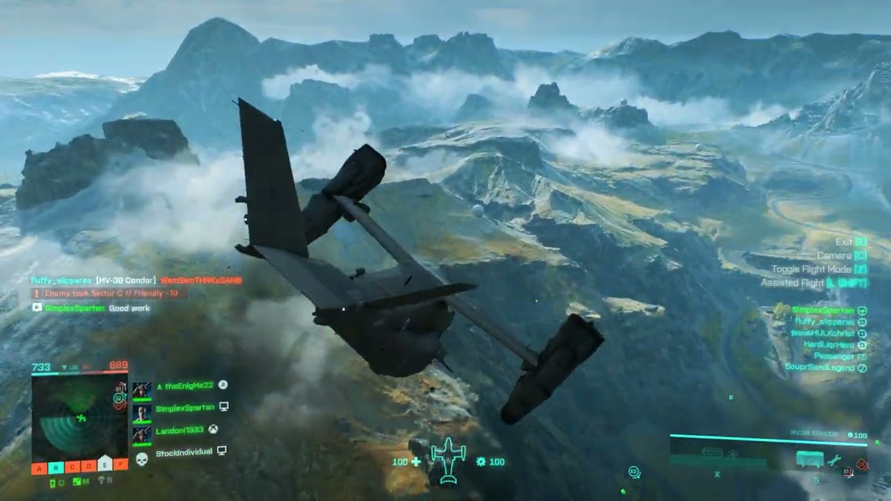 Battlefield 2042 | Exposure - Condor Transport  [Aggressive Flying]