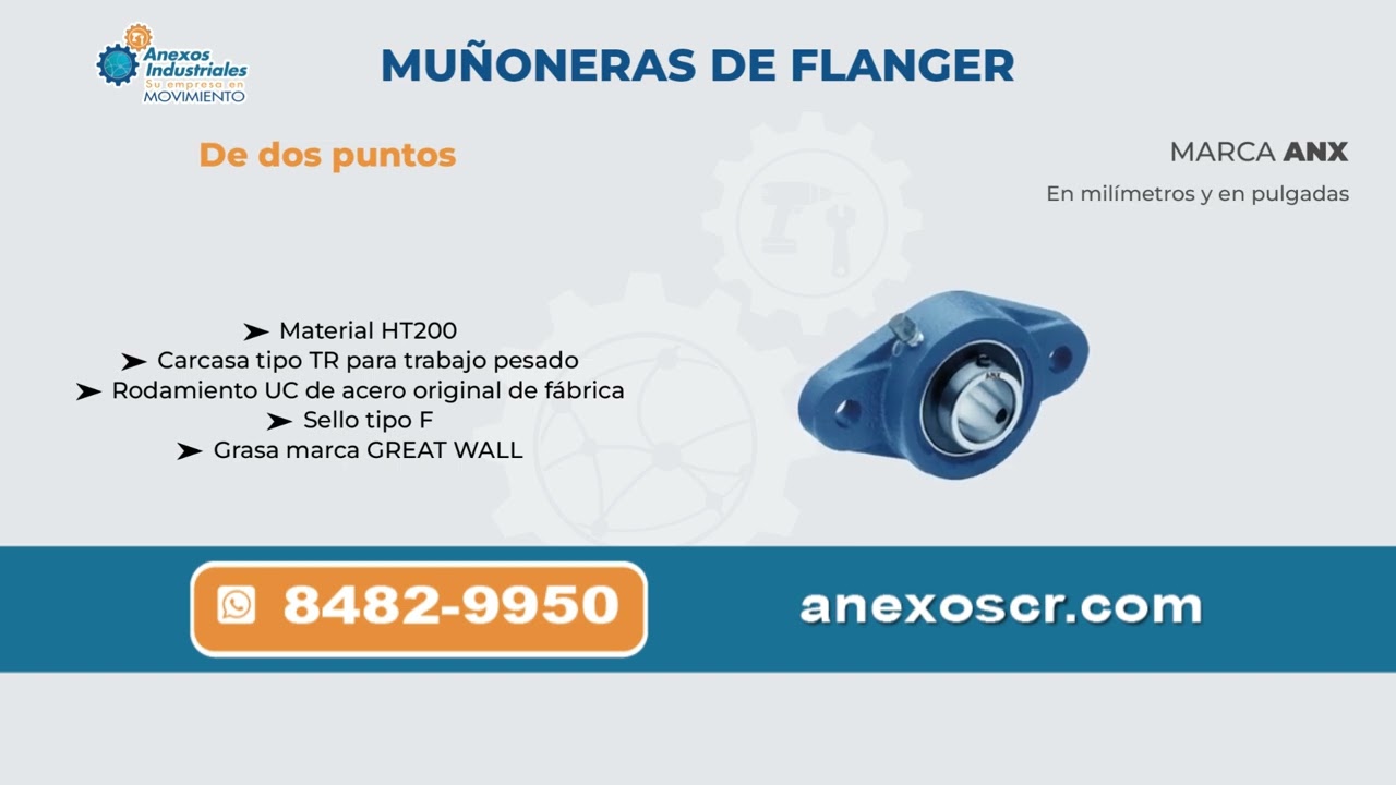 En Anexos Industriales trabajamos con productos diseñados para durar.