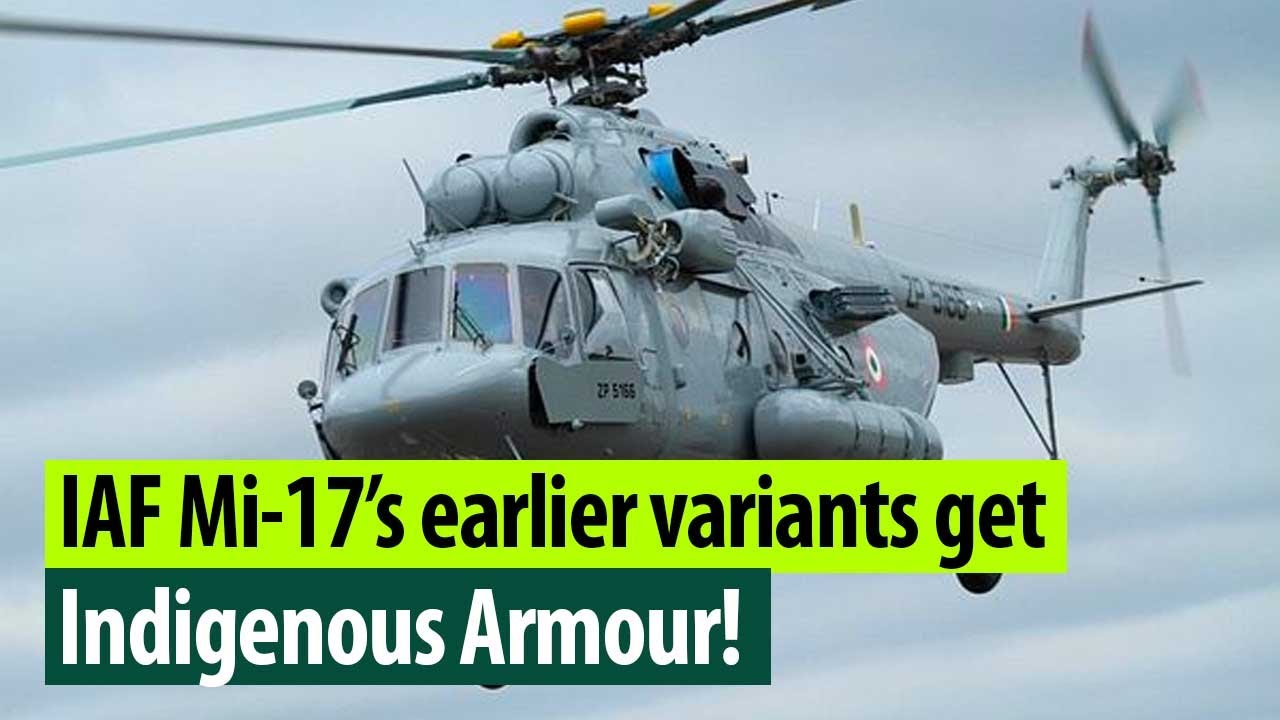 How does the Indigenous Armour fitted to choppers help in operations?