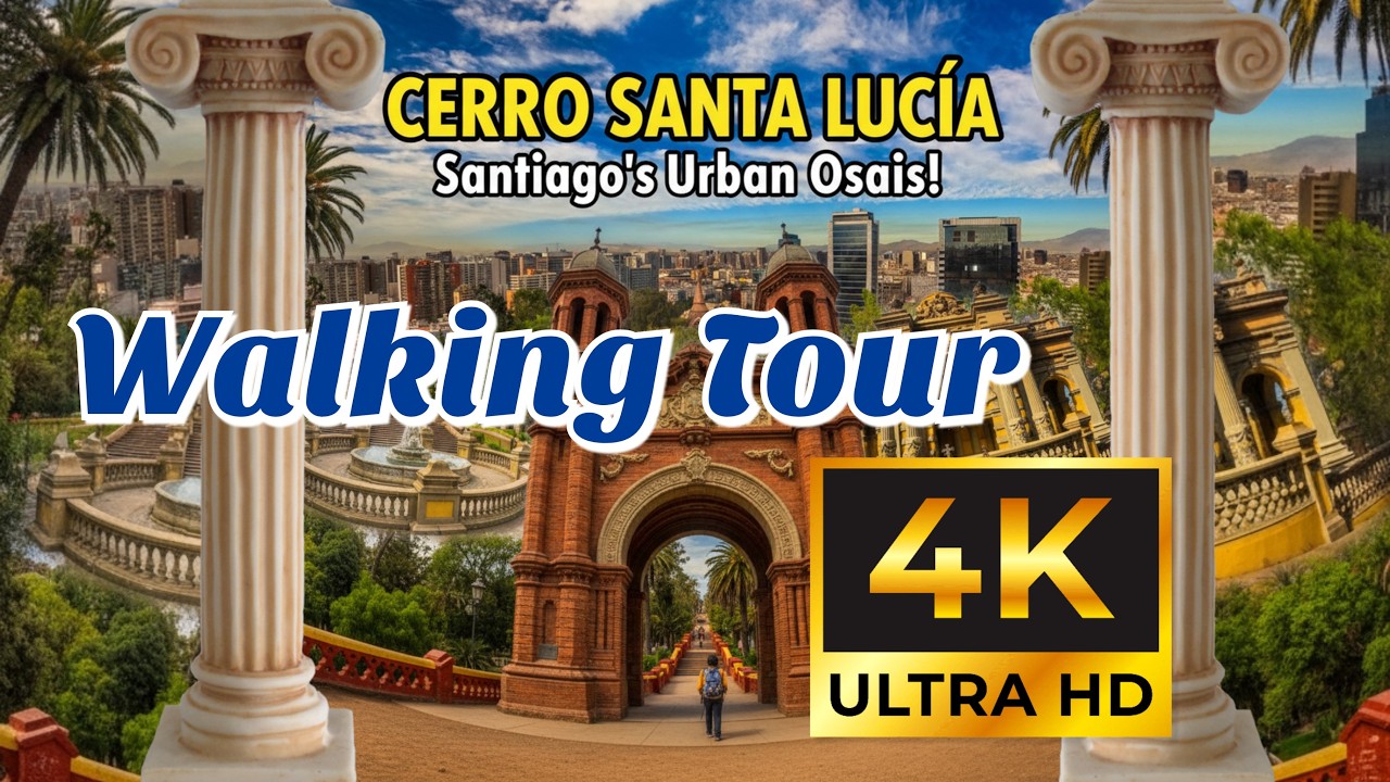 CERRO SANTA LUCÌA WALKING TOUR IN 4K