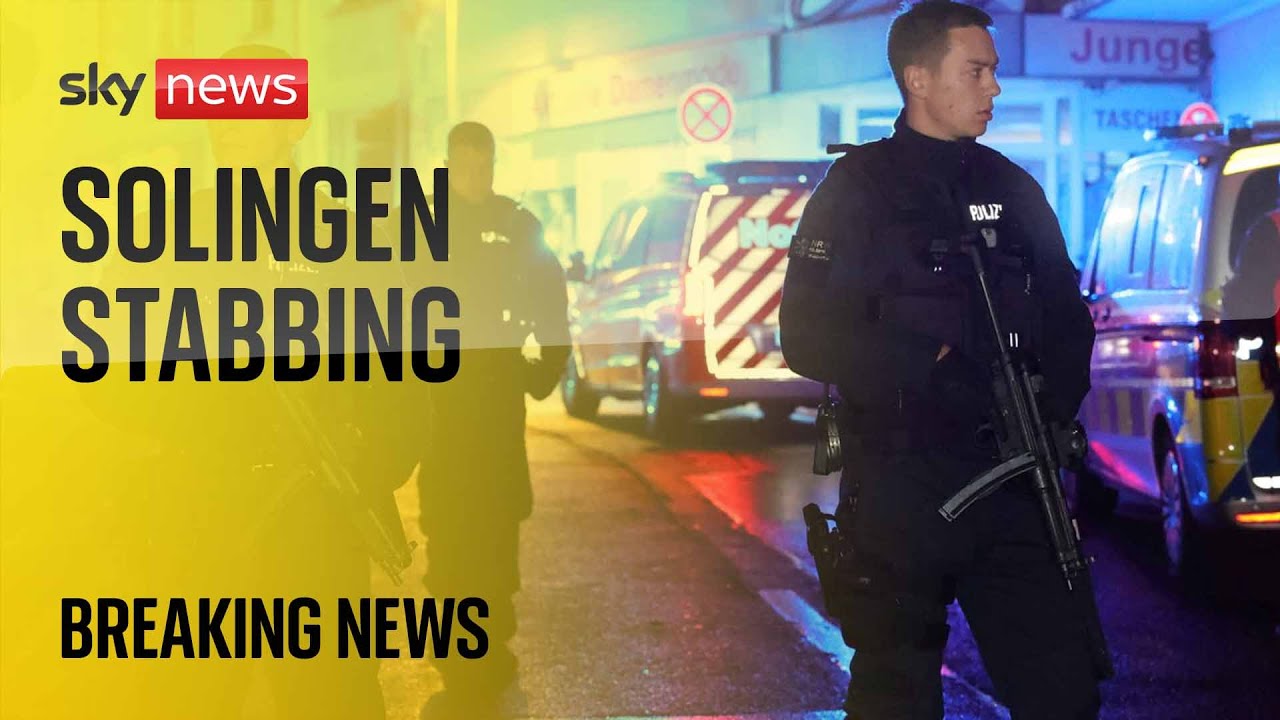 Breaking: Three killed and four seriously injured in stabbing attack at German festival in Solingen