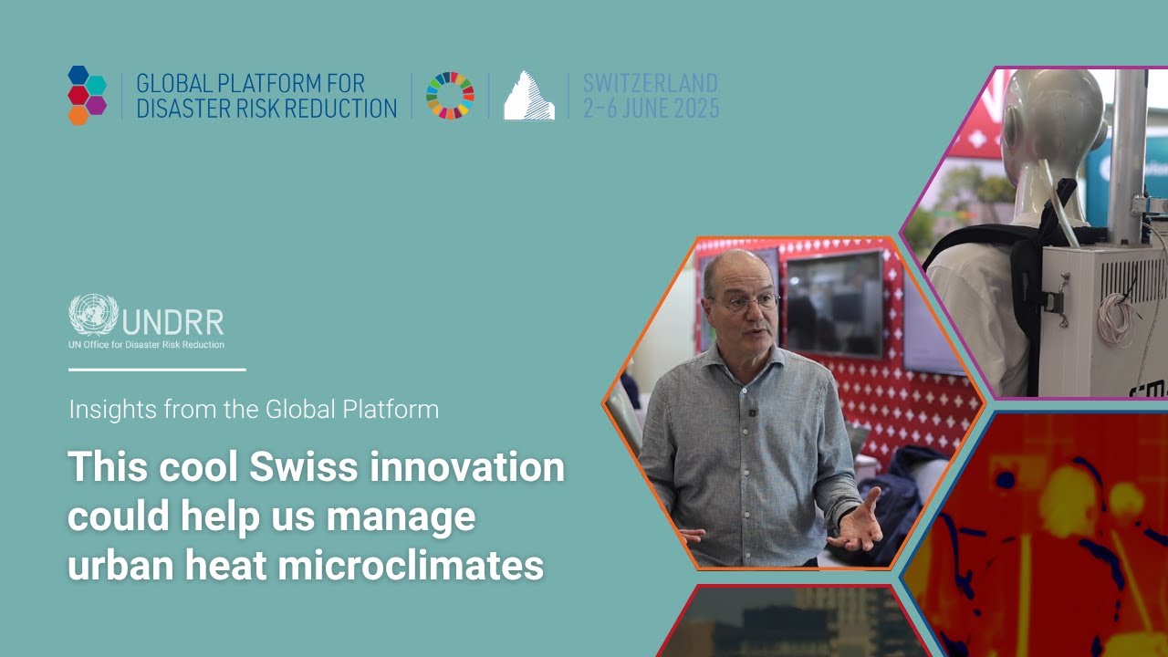 This cool Swiss innovation could help us manage urban heat microclimates | UNDRR