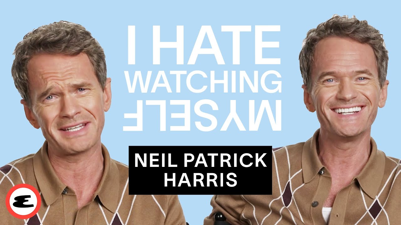 Neil Patrick Harris Reflects on His Most Memorable Career Moments | I Hate Watching Myself | Esquire