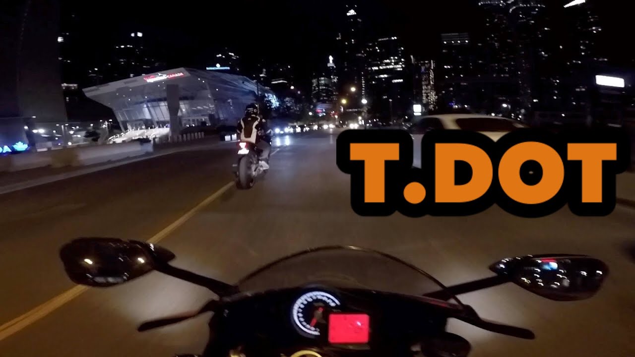 TORONTO NIGHT RIDE  |  Aprilia RSV4 RF & Yamaha FZ6R
