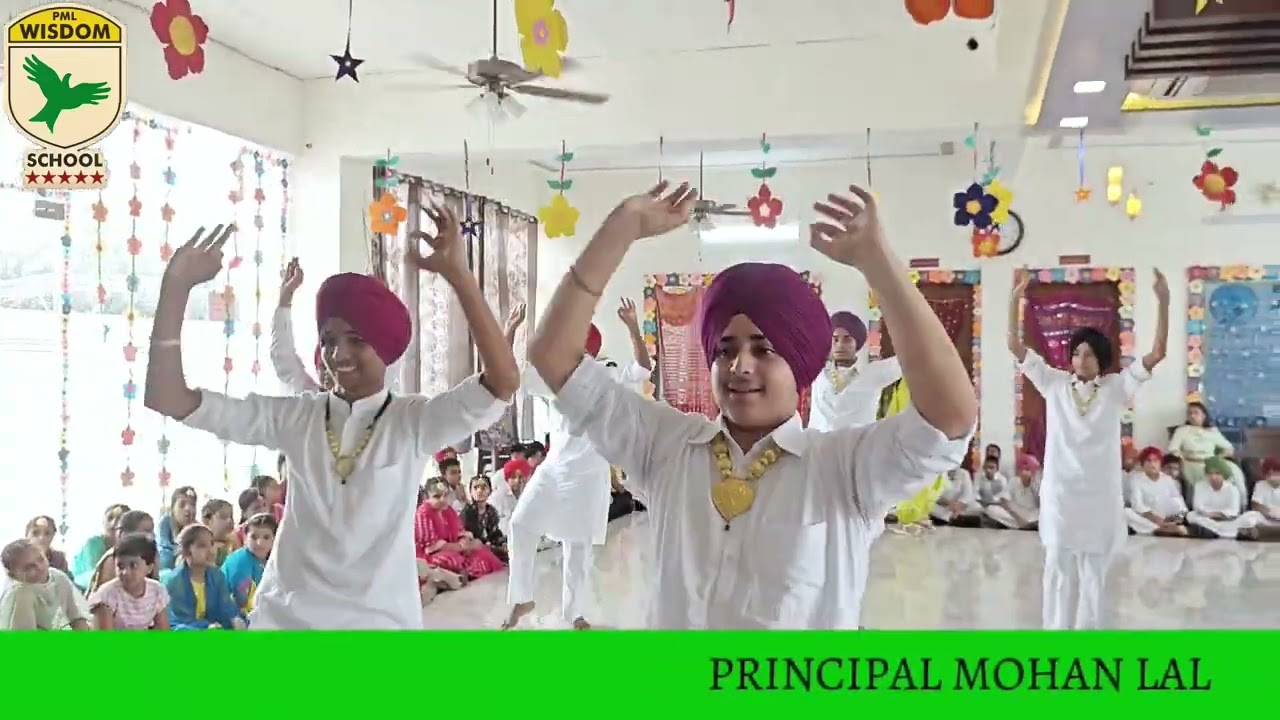 Teej Celebration Bhangra Boys (PML Wisdom School, Nagri)