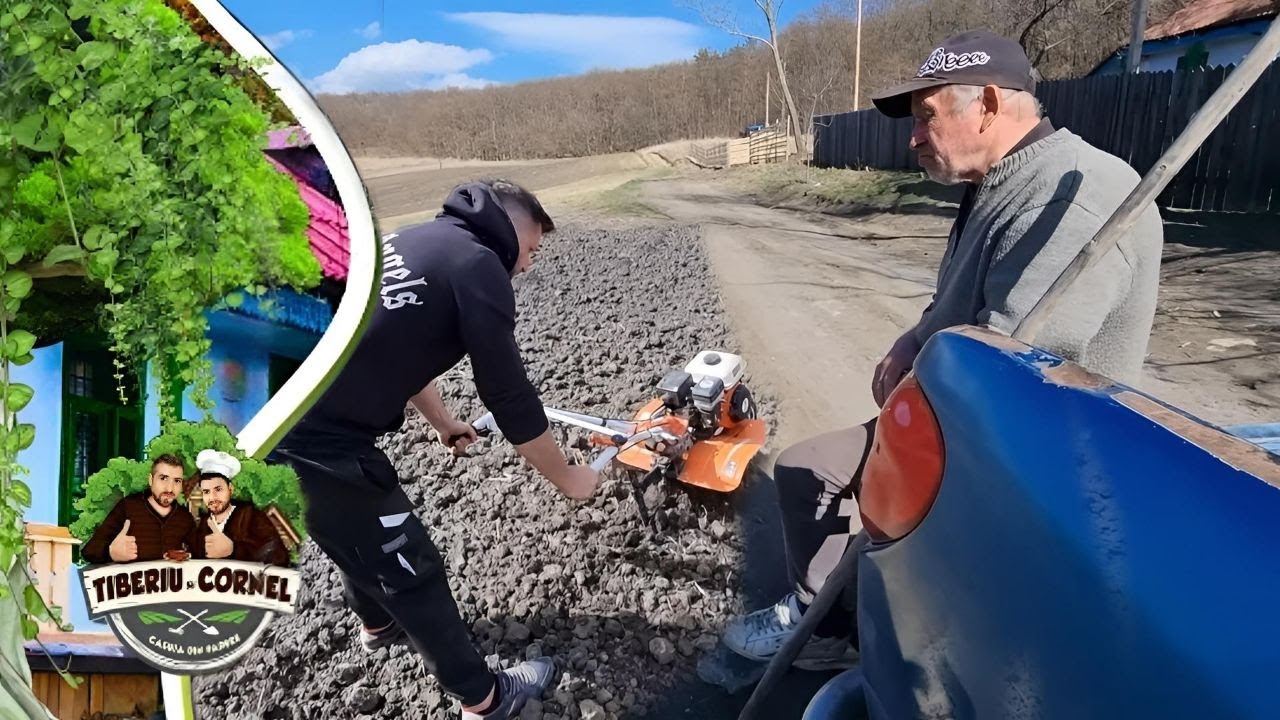 Punem ceapa in pamant la casuta din padure !!!