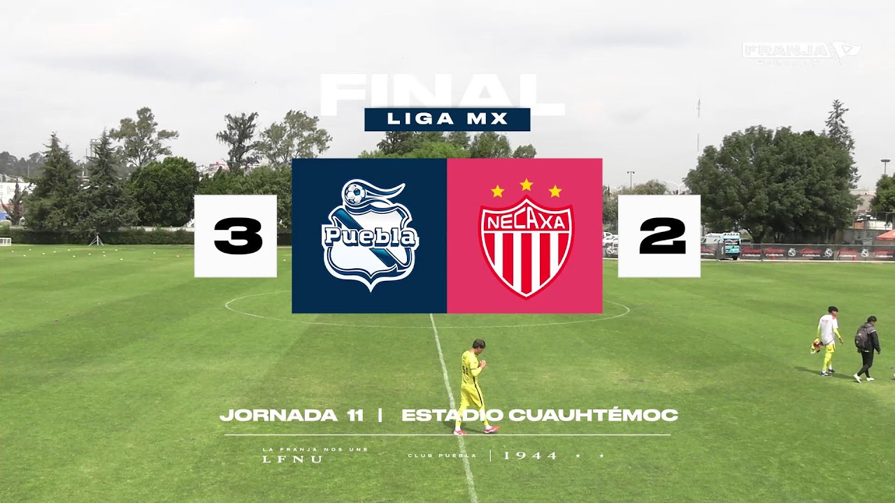 🎥 🔵⚪️Club Puebla vs. Necaxa⚡️ SUB 21|EN VIVO|Jornada 11|Clausura 2026