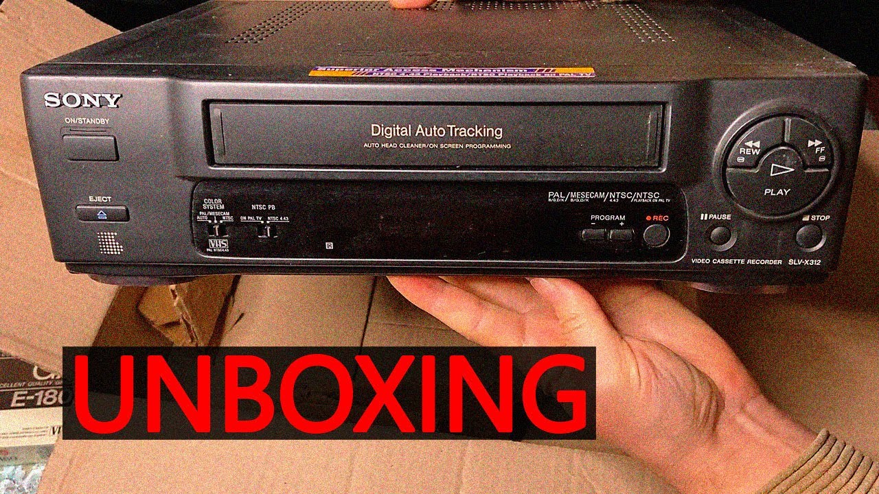 Video Cassette Recorder from SONY. Japanese quality and reliable device from the 90s