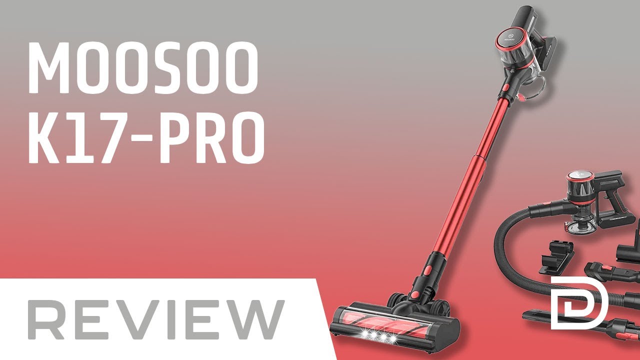 MOOSOO K17-PRO REVIEW // 24KPa Cordless Vacuum Cleaner Handheld Vacuum