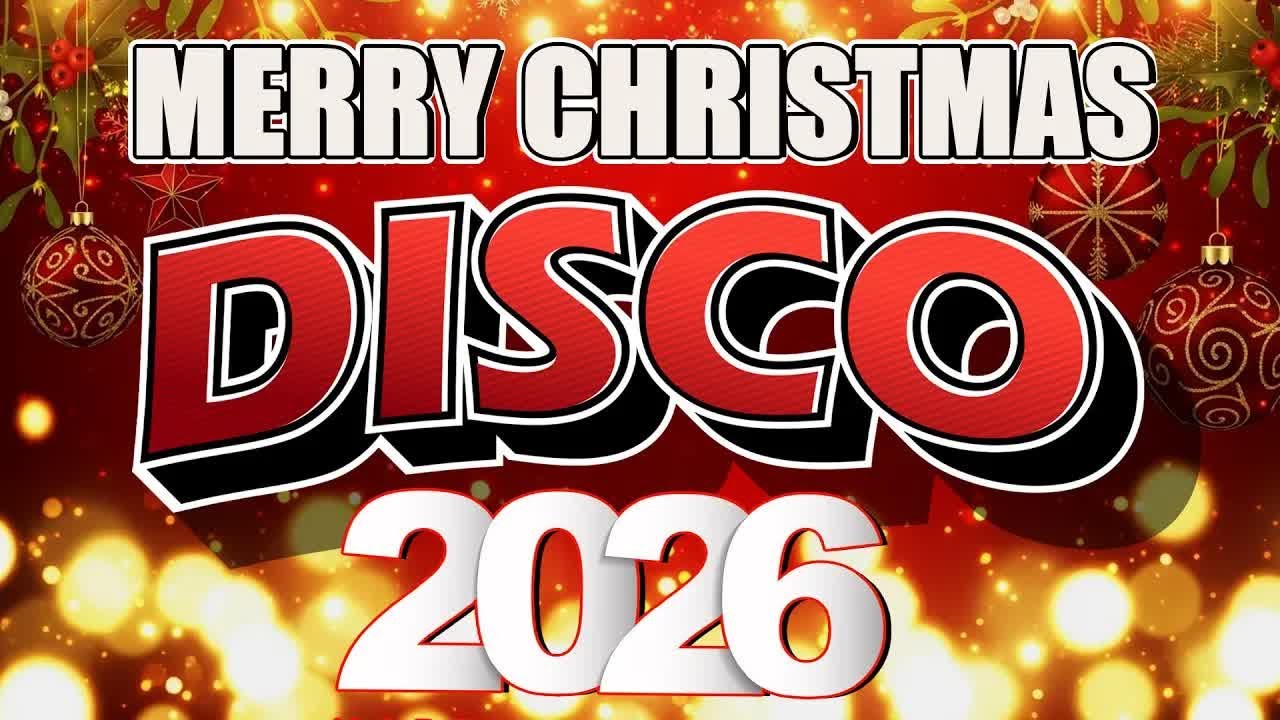 Disco Christmas Songs Medley 2026 🎶 Greatest Disco Christmas Nonstop 2026