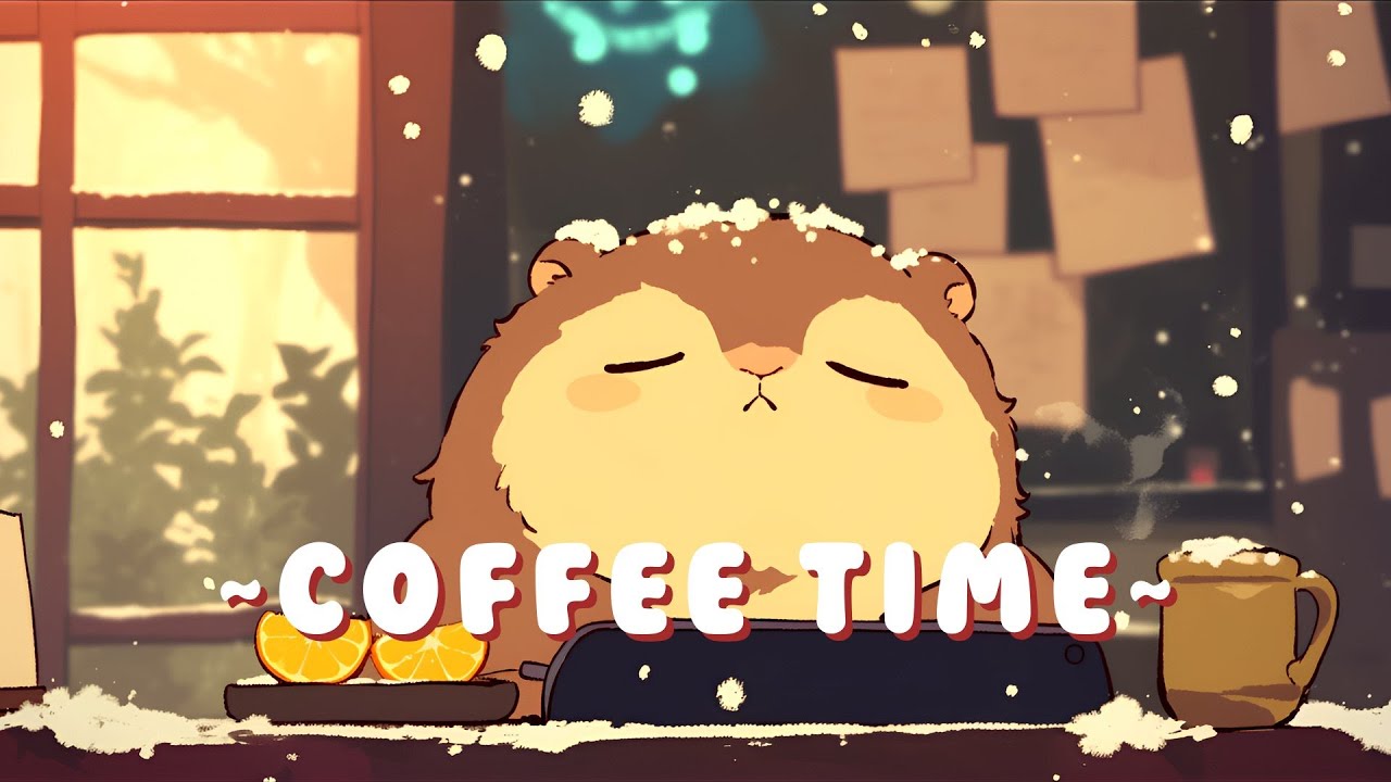 [Full Hour] Capybara Study Beats - Lofi Hip Hop for Studying ~ Soothing Ambiance ~ 🦫 🌙 📖