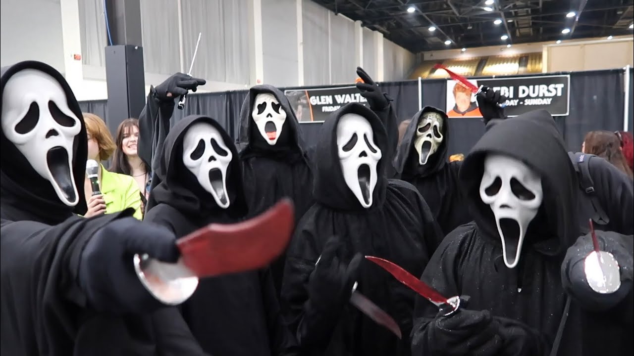 Spookala Horror Convention TAMPA 2023 - SCREAM Record Breaking Ghost Face Meetup Q&A + DAVE BAUTISTA
