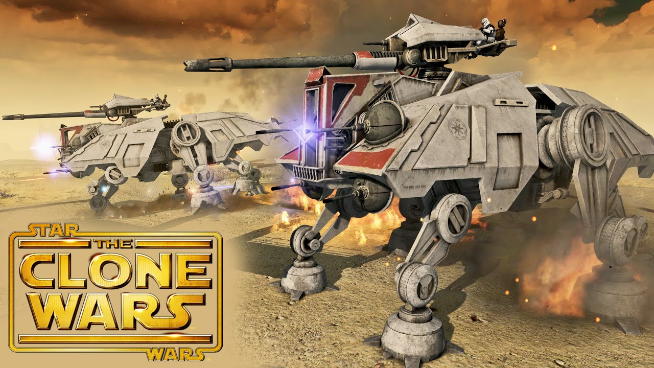 STAR WARS NEW CINEMATIC BATTLE - Galactic Republic vs CIS Battle Droids (4K)