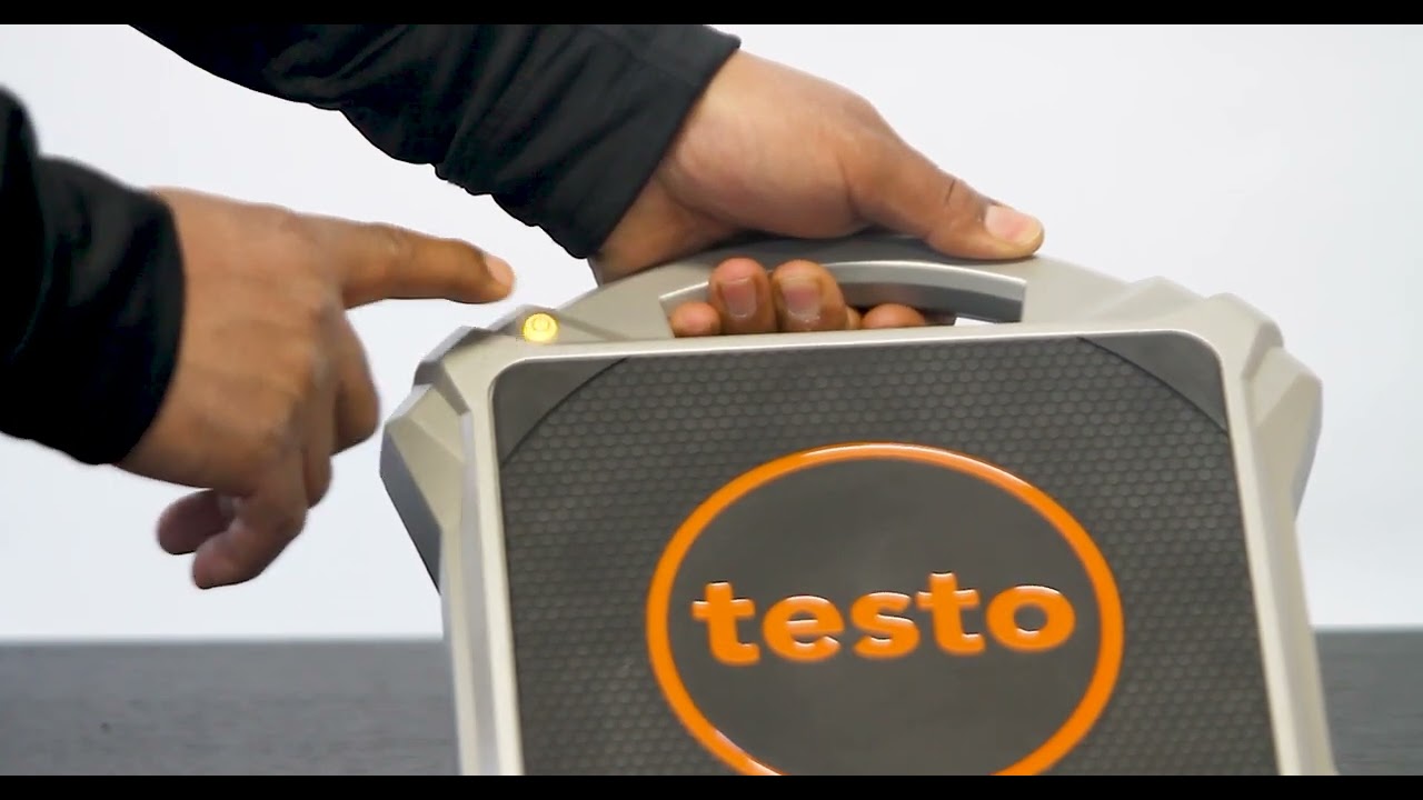 testo 557 + balance Bluetooth : connexion facile à l’application Smart App