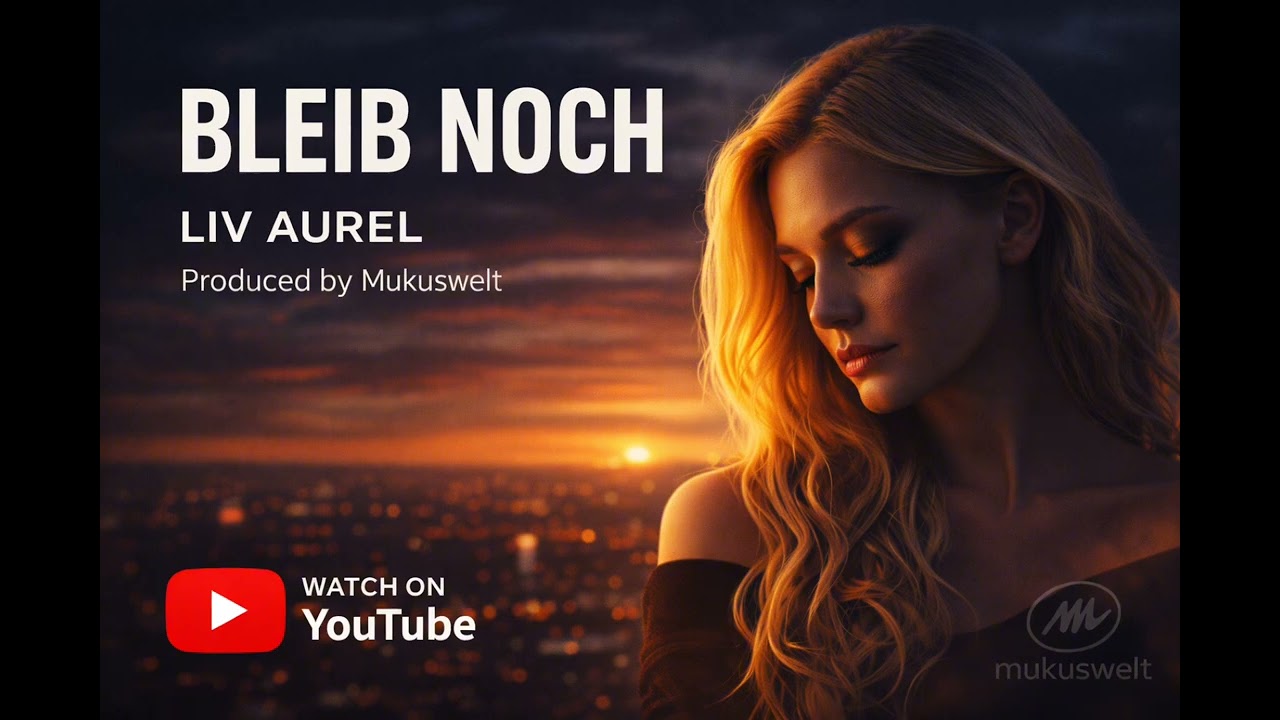 BLEIB NOCH – die neue Cinematic Pop Ballade von Liv Aurel.Produziert von Mukuswelt.