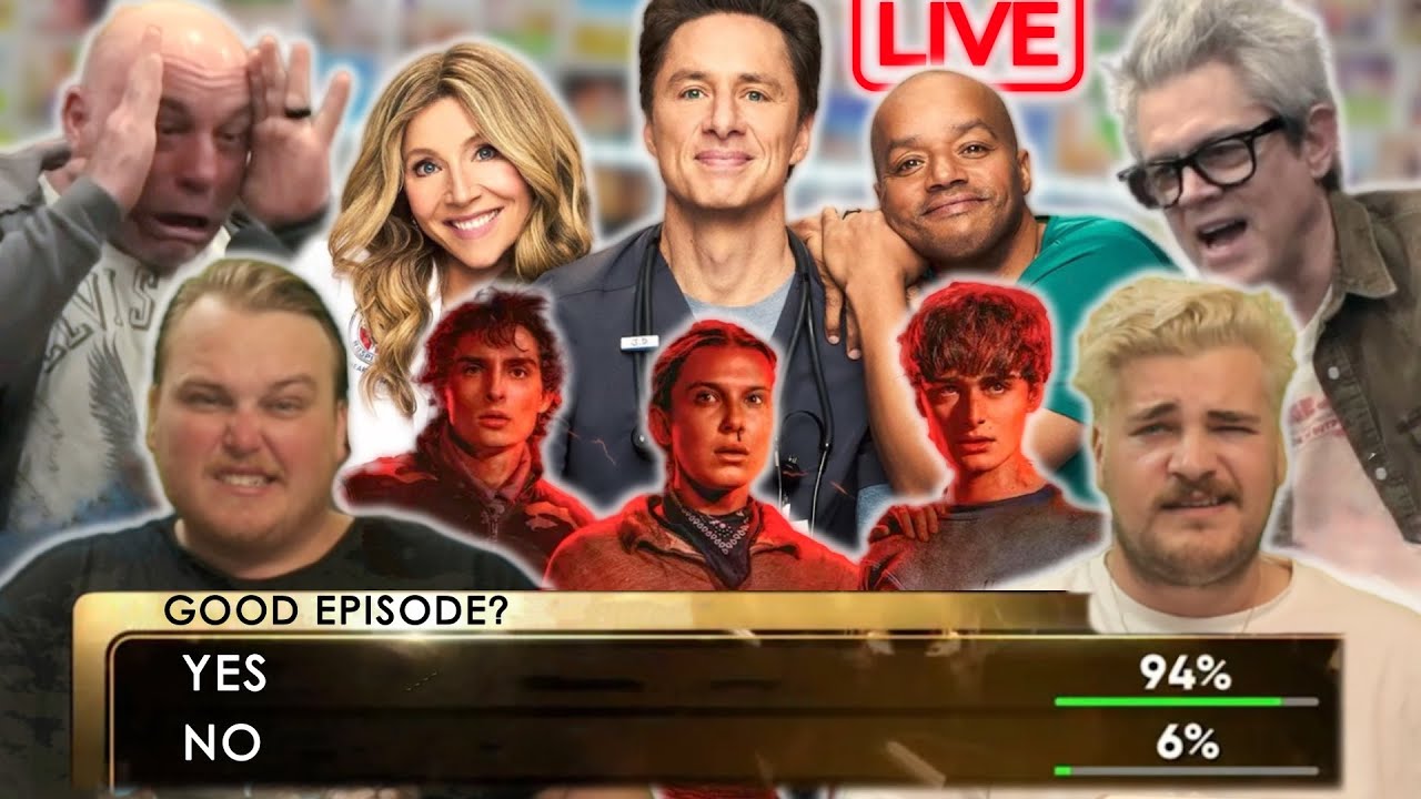 Stranger Things SUCKED, Joe Rogan woos Johnny Knoxville & the SCRUBS reunion looks mid?