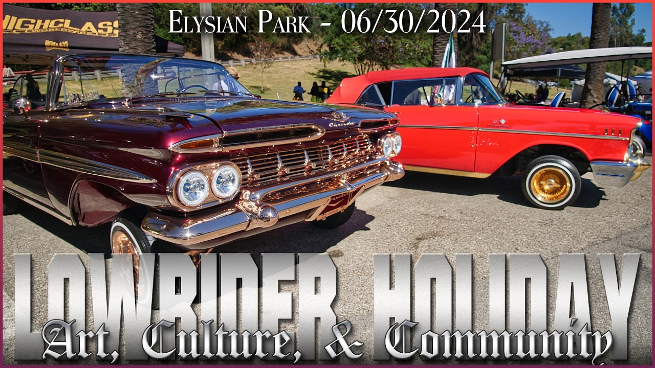 Elysian Park Spectacular! Epic Lowrider Holiday Showcase by Lowrider Alliance 06/30/2024