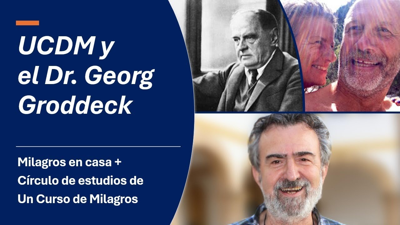 Un Curso de Milagros y el Dr. Georg Groddeck. Jos&eacute; Luis Gil Monteagudo con Astrid y Miguel.
