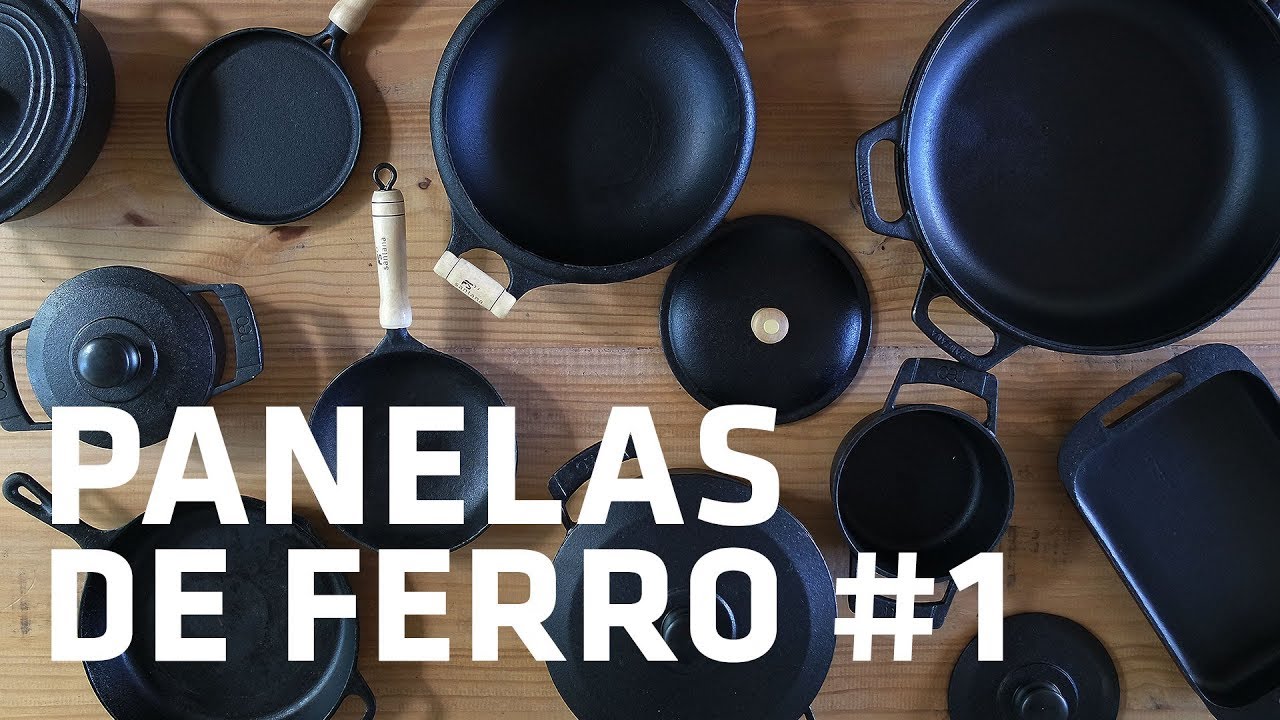 PANELAS DE FERRO: Tudo o que você precisa saber sobre elas! #1 | Gourmet a dois