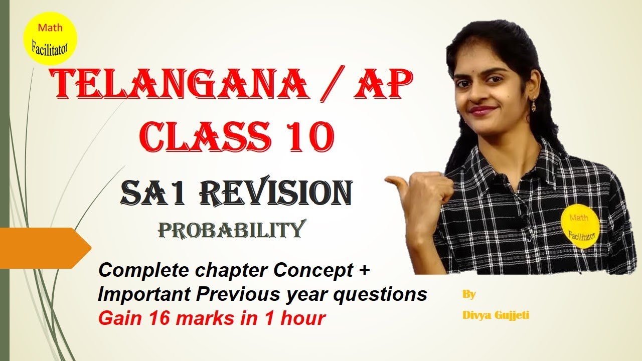 Class 10 Probability| Important questions & Revision of SA1| Andhra Pradesh| Telangana