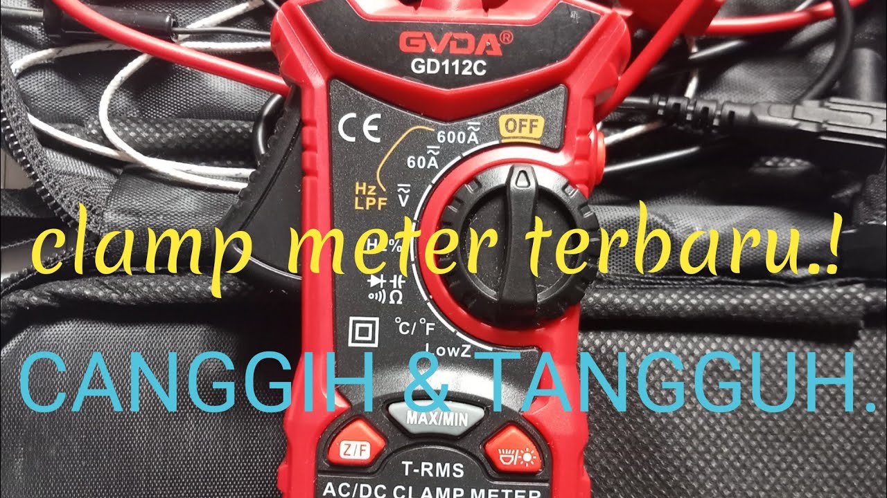 Clamp meter terbaik dan versi terbaru.