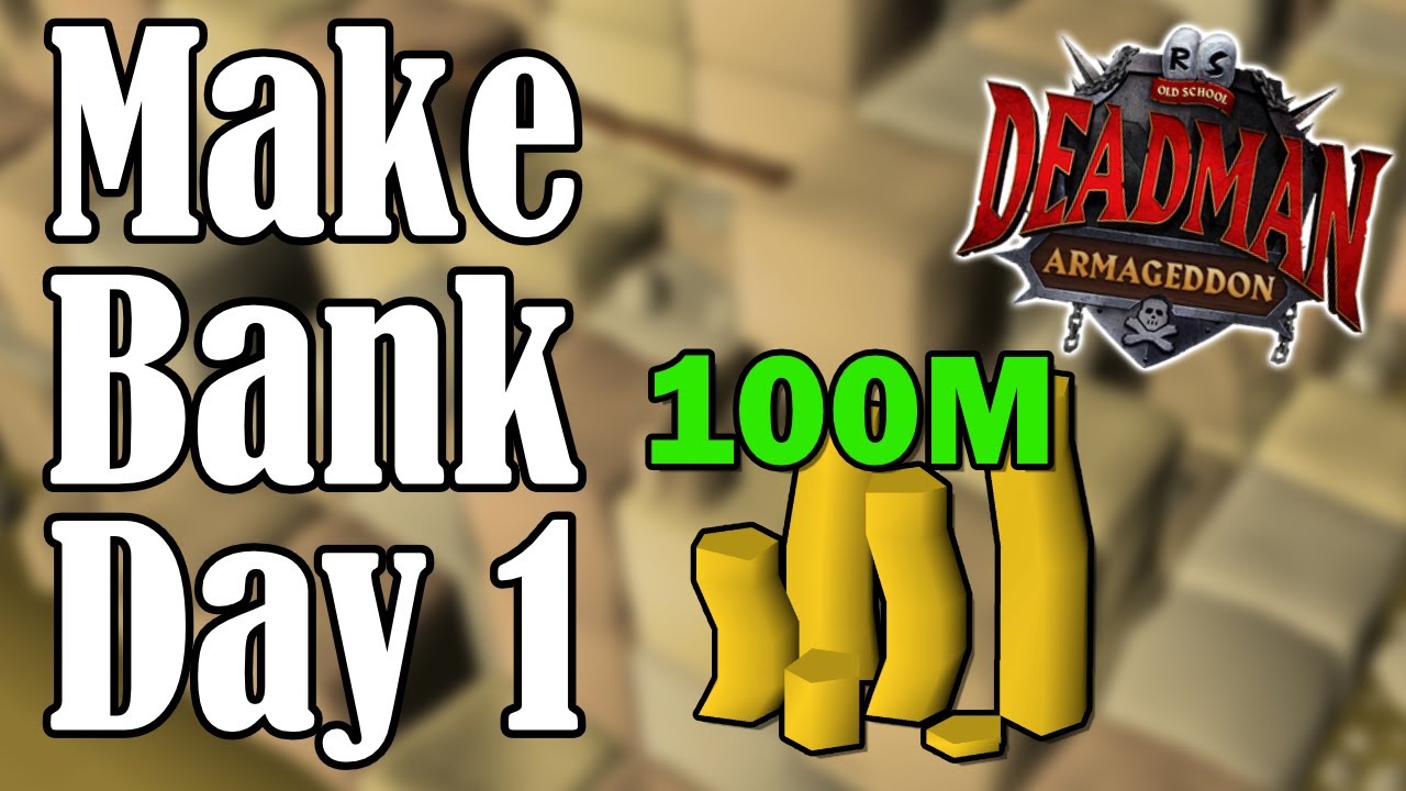 Best Day 1 Money Making Methods - DMM Armageddon