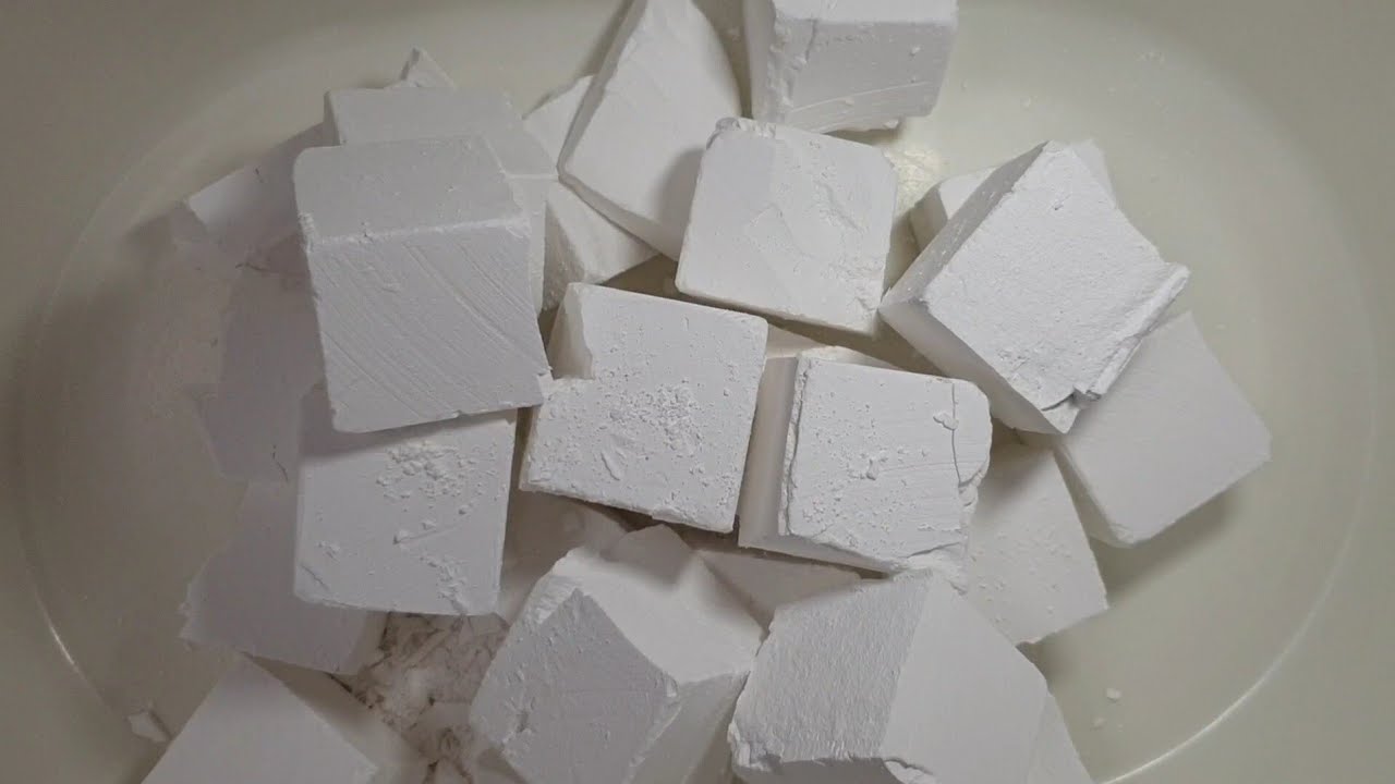 짐초크 부수기 Prosource gym chalk asmr