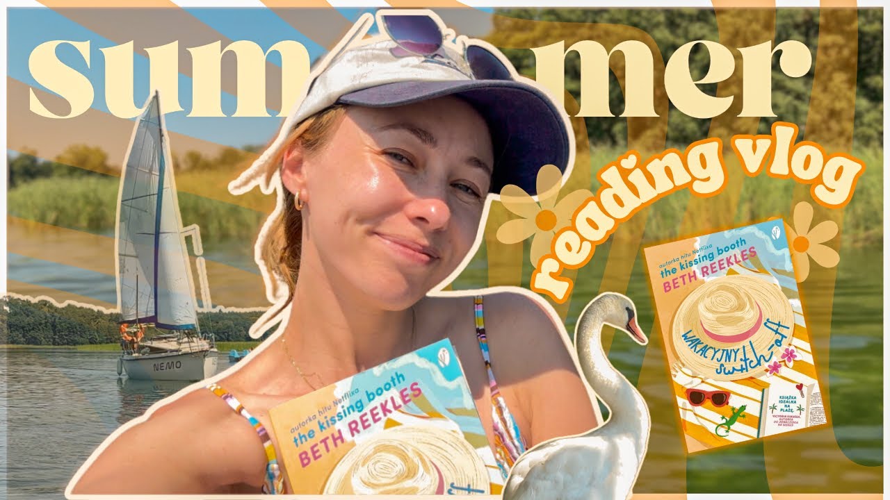 SUMMER READING VLOG☀️📚  